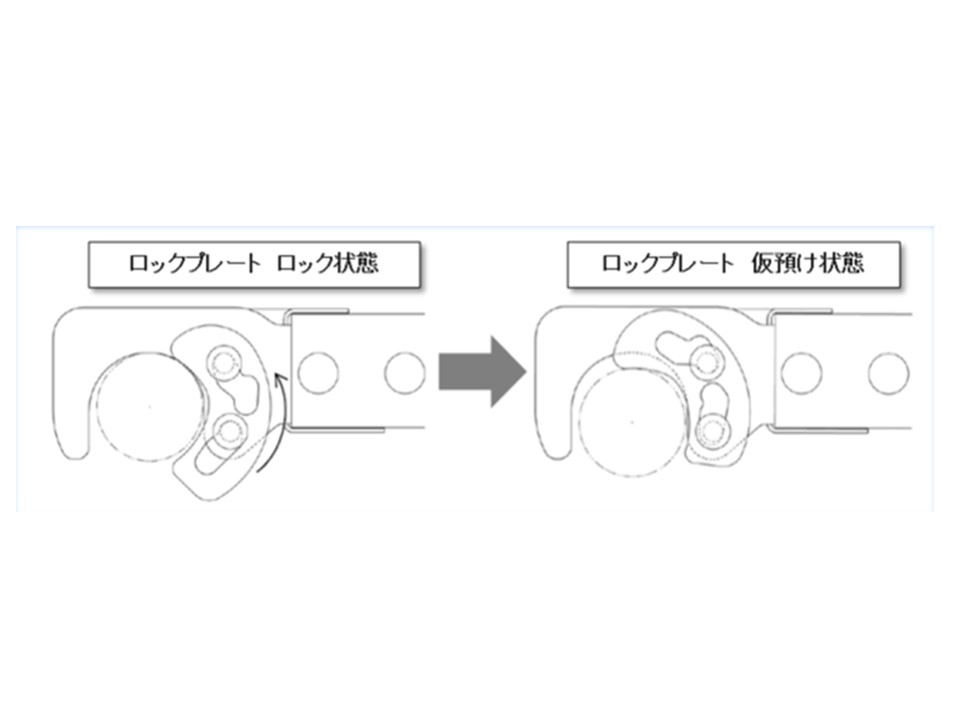 仮預け機能付き 隙間レス 鋼製足場板 | KYC 光洋機械産業株式会社